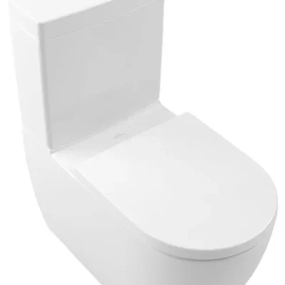 Villeroy & Boch Subway 3.0 - stāvošs WC kombi Viclean, TwistFlush, Alpu balts 4672T001