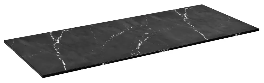 Sapho Skara - izlietnes virsma 101x46 cm, matēti melna CG029-0598