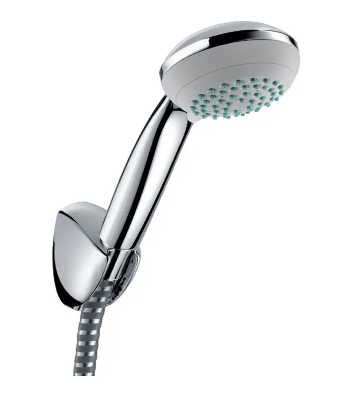 Hansgrohe Crometta 85 - dušas komplekts Variojet 2jet, ar turētāju Porter'C 1,25 m, hromēts 27558000