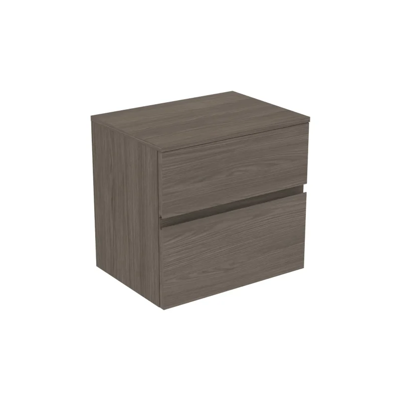 Ideal Standard Finesse - izlietnes skapītis, 60x44x56 cm, 2 atvilktnes, Dark Elm E3422UR