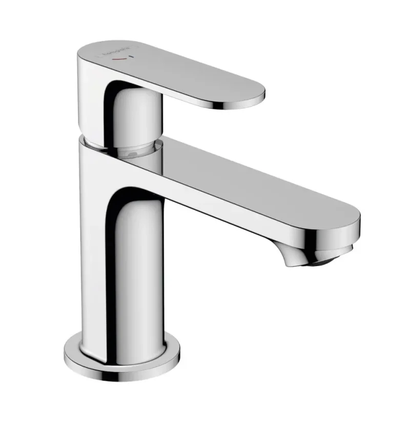 Hansgrohe Rebris S - izlietnes maisītājs ar noteci, CoolStart, EcoSmart, hroms 72586000