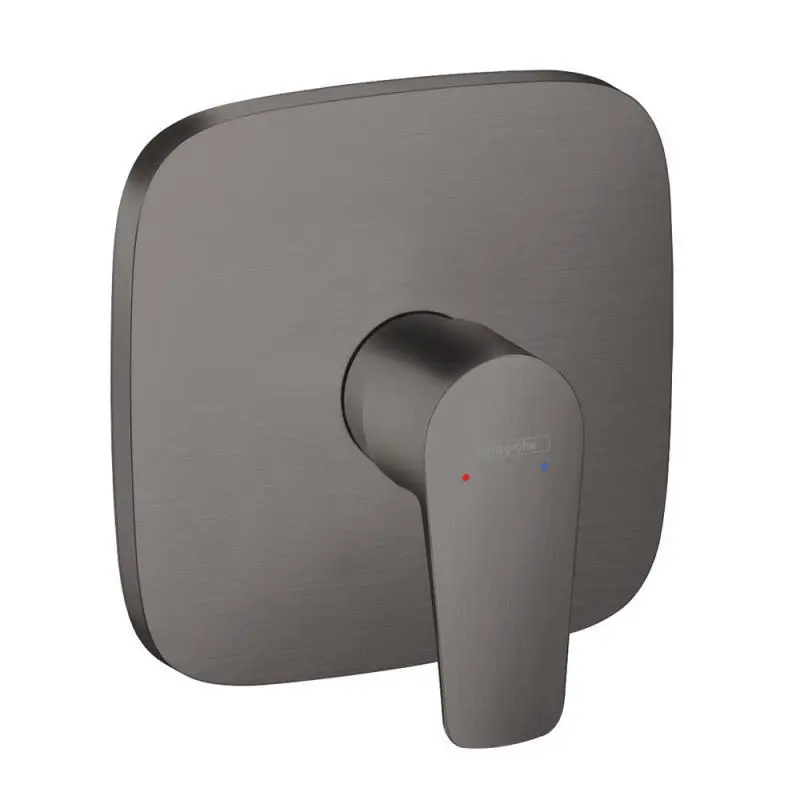 Hansgrohe Talis E - dušas maisītājs - zemapmetuma, melns hroms birstēts 71765340
