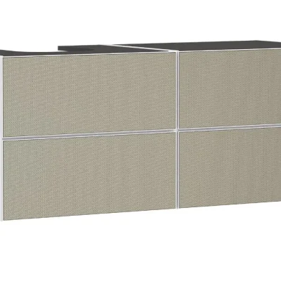 Hansgrohe Xevolos E - izlietnes apakšskapis 137x56x55 cm, 4 atvilktnes, matēti balts/bronza 54236390