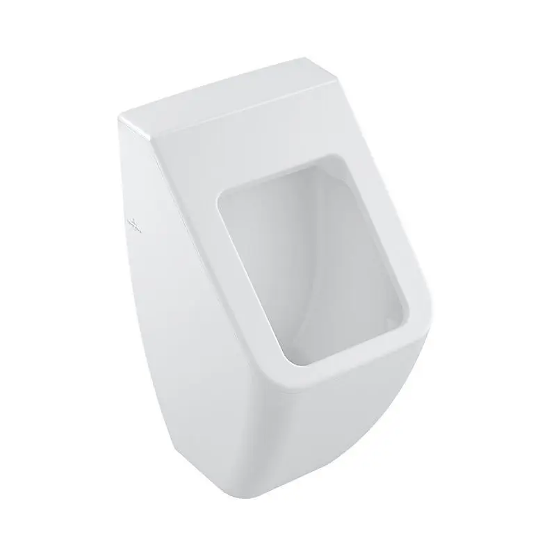 Villeroy & Boch Venticello - nosūces pisuārs bez vāka, 285x545x315 mm, CeramicPlus, Alpu balts 5504R0R1