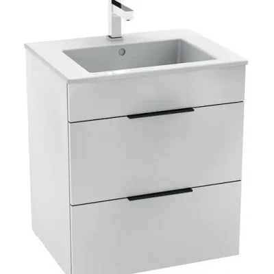 Jika Cube - zemizlietnes skapis ar izlietni, 54x42x62 cm, balts H4536121763001