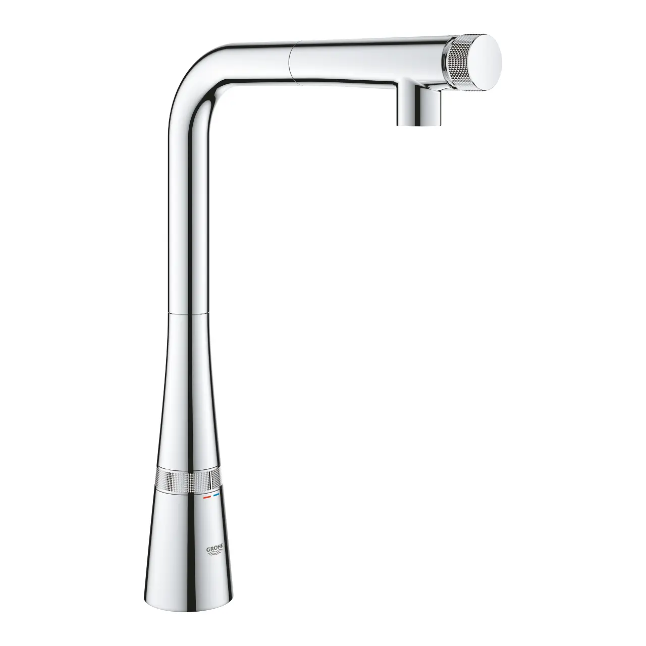 Grohe Zedra SmartControl - virtuves izlietnes maisītājs ar izvelkamu izteku, SmartControl, hromēts 31593002