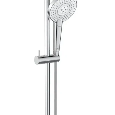 Ideal Standard Idealrain Evo Jet - dušas komplekts Circle, dušas stienis 60 cm ar dušas galvu, 3 strūklas, hroms B1761AA