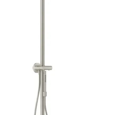 Axor Starck - dušas komplekts ar termostatu, diametrs 24 cm, 1 strūkla, nerūsējošais tērauds 12672800