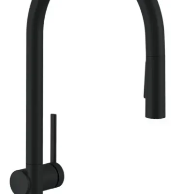 Hansgrohe M54 - virtuves izlietnes maisītājs Talis ar izvelkamu dušu, matēti melns 72800670