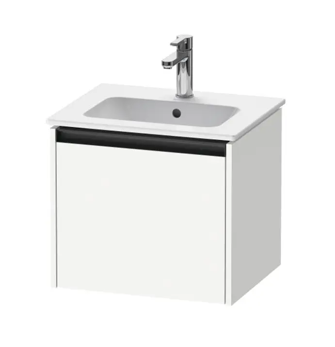 Duravit Ketho.2 - izlietnes skapītis, 44x51x42 cm, 1 atvilktne, balts matēts K25061018180000