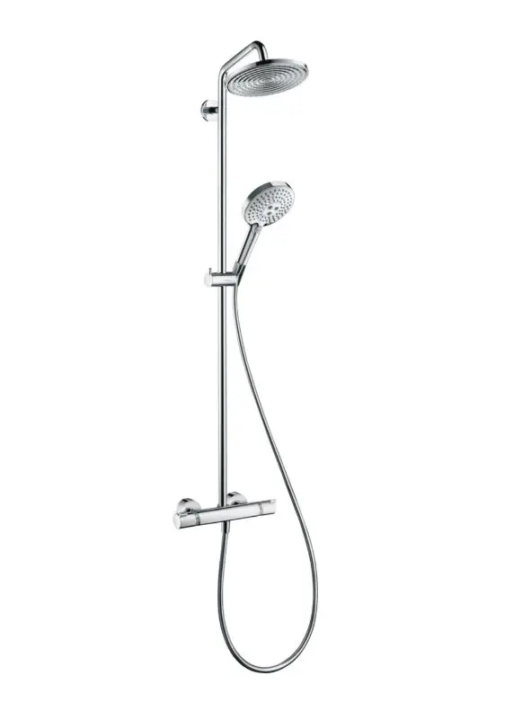 Hansgrohe Raindance - dušas sistēma S 240 ar termostata maisītāju, 1 strūkla, hromēts 27115000