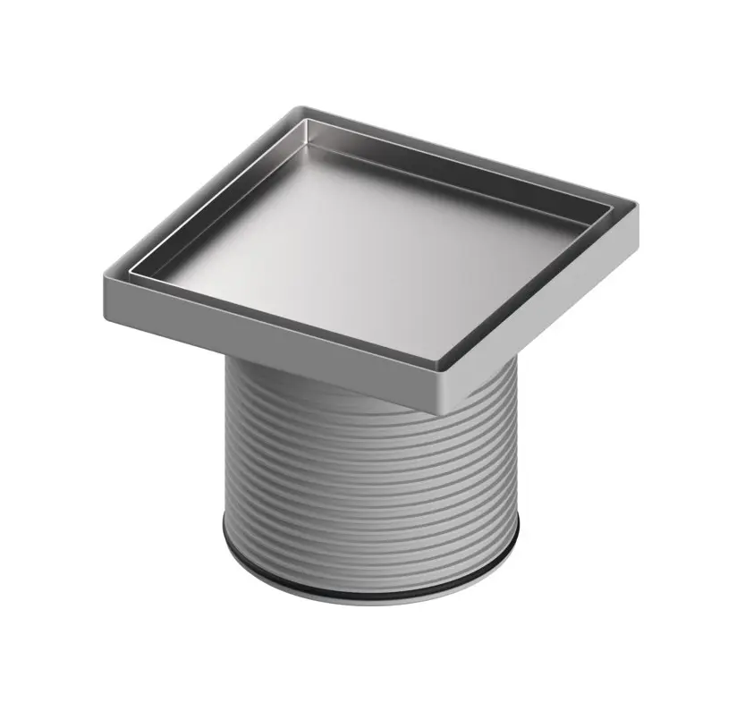 Tece TECEdrainpoint S - rāmis režģim ar pagarinājumu, 15x15 cm, nerūsējošais tērauds 3660011