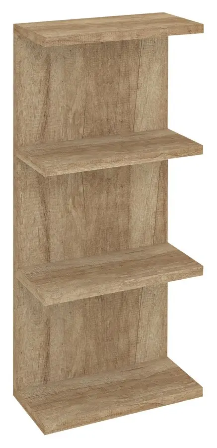 Sapho Riwa - plauktu skapis 70x30x15 cm, ozols Alabama RIW300-0022