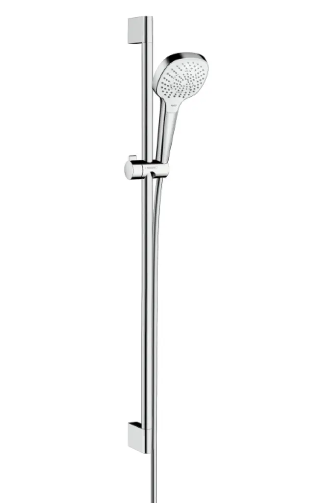 Hansgrohe Croma Select E - dušas komplekts Multi, 3 strūklas, balts / hromēts 26590400