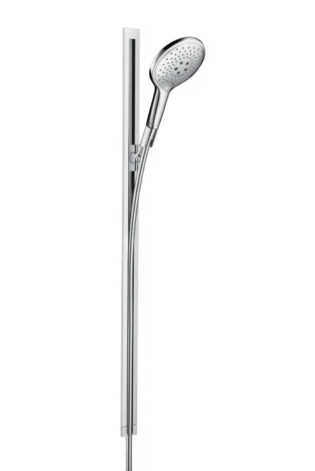 Hansgrohe Raindance Select S - dušas komplekts 150, 3 strūklas, balts / hromēts 26626400