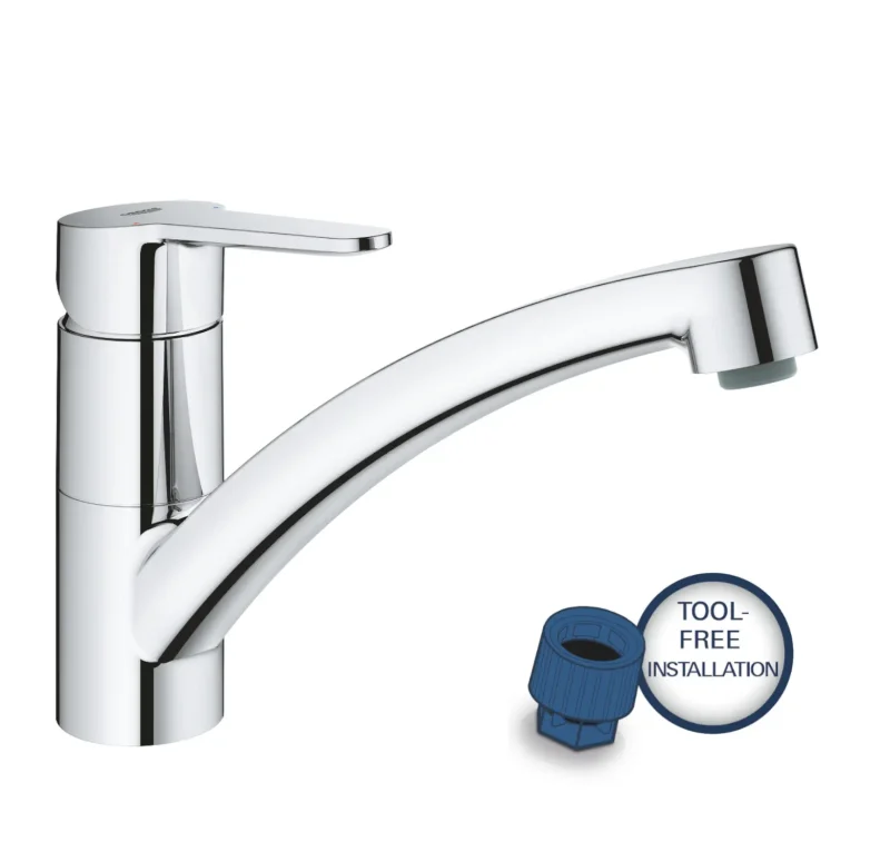 Grohe StartEco - virtuves izlietnes maisītājs, hroms 31685000