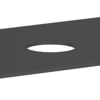 Hansgrohe Xevolos E - izlietnes virsma, 78x55 cm, izgriezums vidū, pelēka matēta 54328760