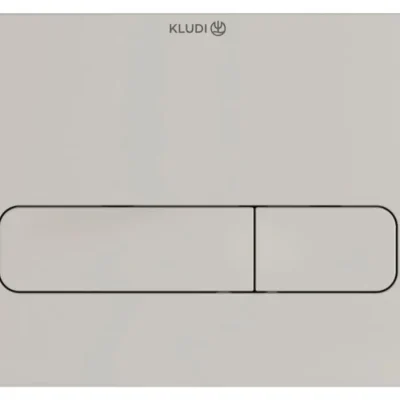 Kludi Unifix - WC vadības plate, smilšu pelēka matēta 30PP01O2