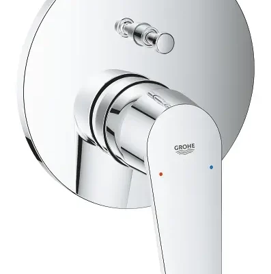 Grohe Eurodisc Cosmopolitan - zemapmetuma maisītājs 2 patērētājiem, hromēts 24056002