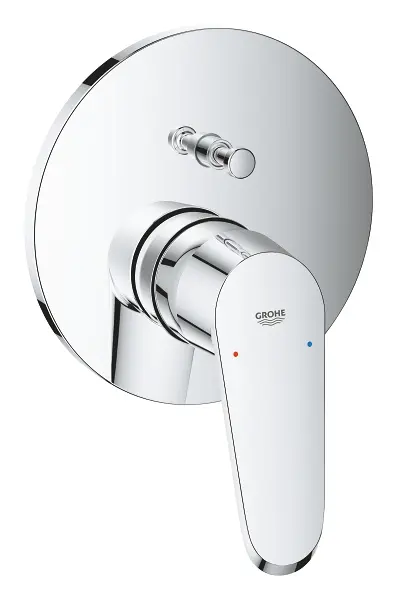 Grohe Eurodisc Cosmopolitan - zemapmetuma maisītājs 2 patērētājiem, hromēts 24056002
