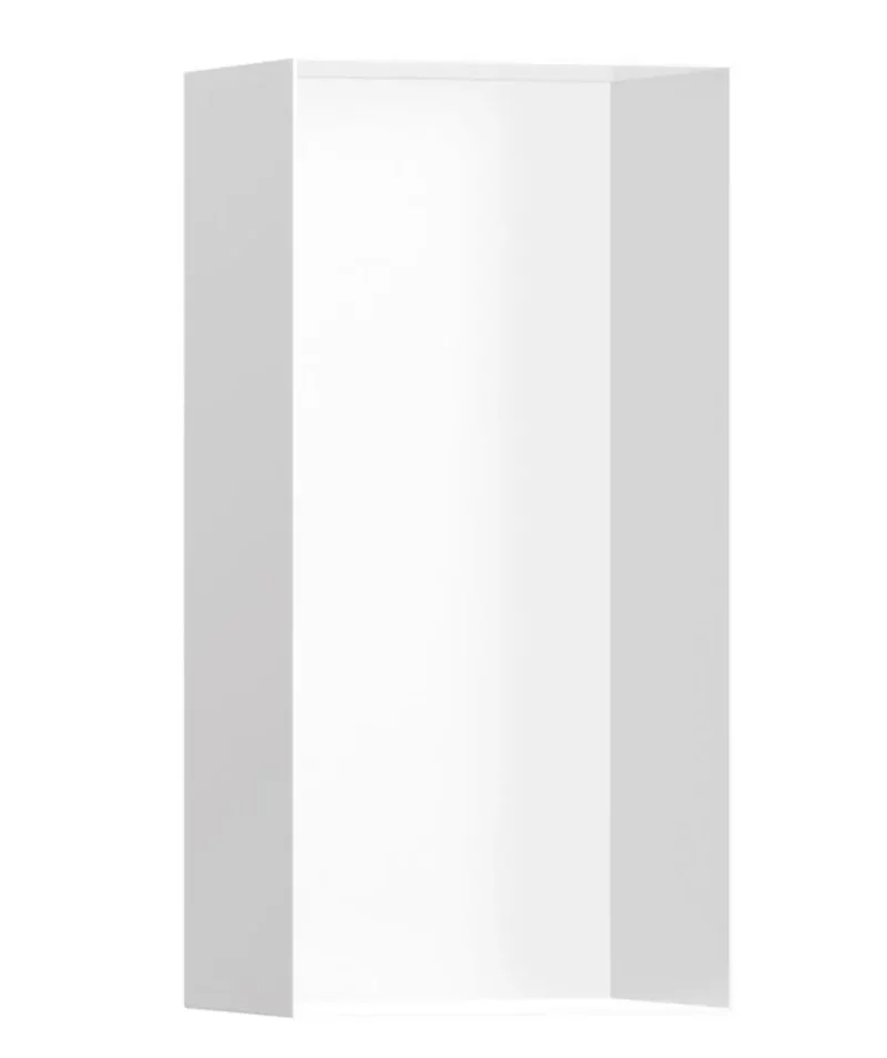 Hansgrohe XtraStoris Minimalistic - sienas niša, 30x15x10 cm, balts matēts 56070700