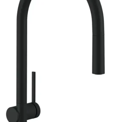 Hansgrohe M54 - virtuves izlietnes maisītājs Talis ar izvelkamu dušu, sBox, matēti melns 72803670