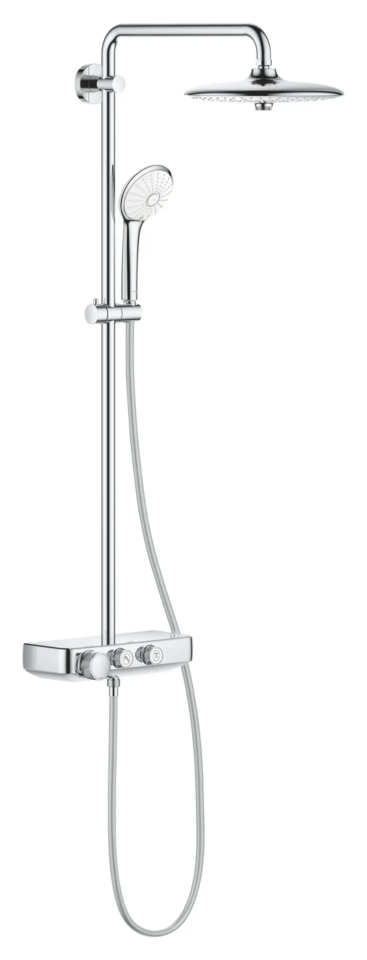 Grohe Euphoria SmartControl - dušas komplekts Mono 260 ar termostatu, 3 strūklas, hromēts 26509000