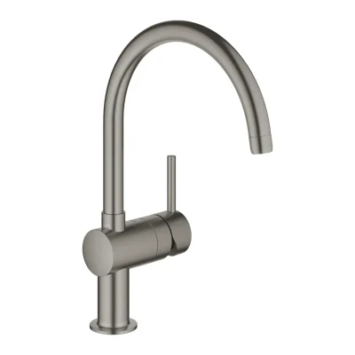 Grohe Minta - virtuves izlietnes maisītājs, Hard Graphite birstēts 32917AL0
