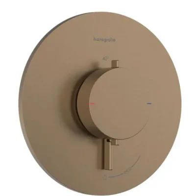 Hansgrohe Ecostat Comfort S - zemapmetuma dušas maisītājs, ar termostatu, birstēta bronza 33714140