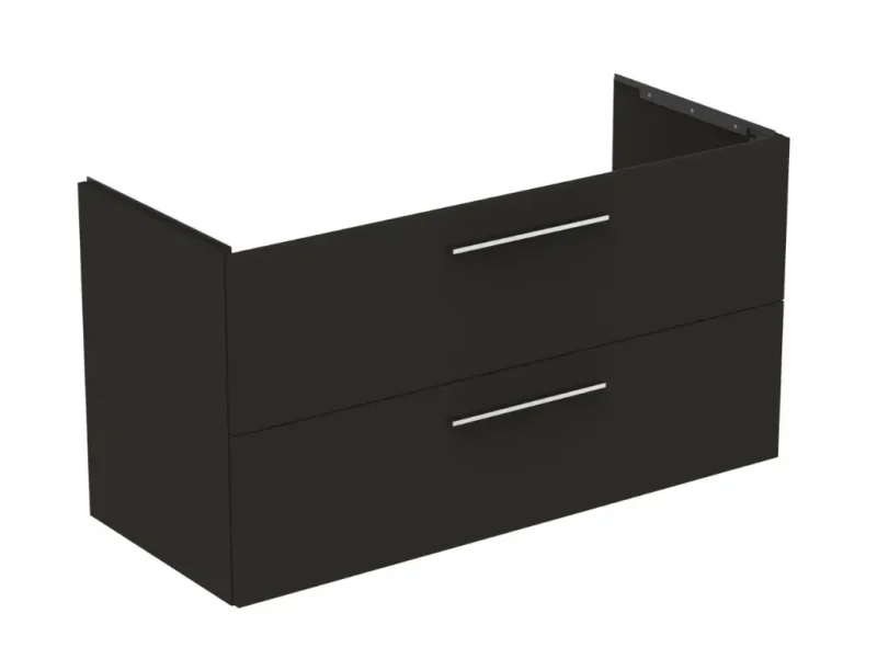 Ideal Standard i.Life B - izlietnes skapītis, 120x63x51 cm, 2 atvilktnes, labajā pusē, matēti antracīta pelēks T5587NV