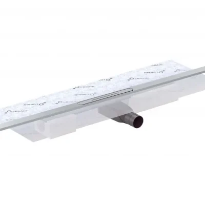 I-Drain AIO - dušas renīte ar hidroizolāciju, garums 115 cm, ar režģi, nerūsējošais tērauds ID5A11501AIO1