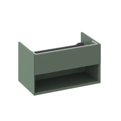 Ravak Lite - izlietnes skapītis 80x45x43 cm, 1 atvilktne, Grey Green X000001864