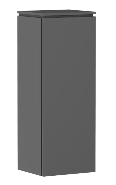 Hansgrohe Xilesa E - sānu skapis, 40x107x35 cm, 1 durvis, eņģes kreisajā pusē, matēti pelēks 54283760
