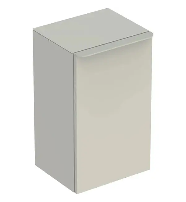 Geberit Smyle Square - sānu skapis, eņģes labajā pusē, smilšu pelēks 500.359.JL.1