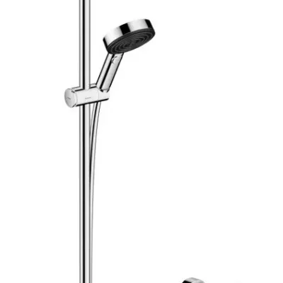 Hansgrohe Pulsify Select S - dušas komplekts ar termostatu, 3 strūklu veidi, EcoSmart, hroms 24271000