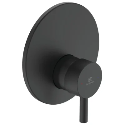 Ideal Standard CeraLine - dušas maisītājs, zemapmetuma ar 1 izvadu, melns A7388XG