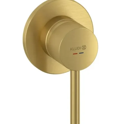 Kludi Bozz - zemapmetuma dušas maisītājs, matēts zelts 38925N076