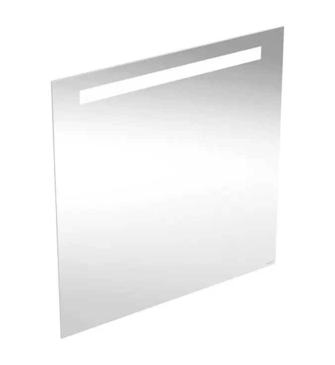 Geberit Option - spogulis ar LED apgaismojumu, 70x70 cm, alumīnijs 502.806.00.1