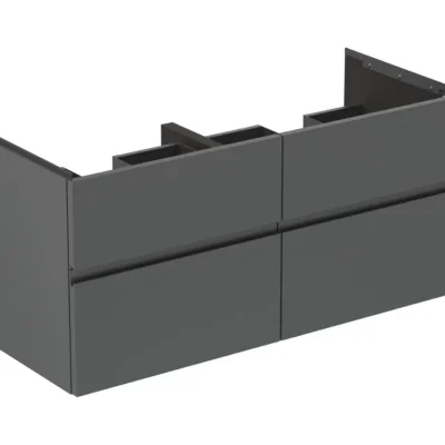 Ideal Standard Finesse - izlietnes skapītis 120x51x55 cm, 4 atvilktnes, matēti antracīta E3399Y2