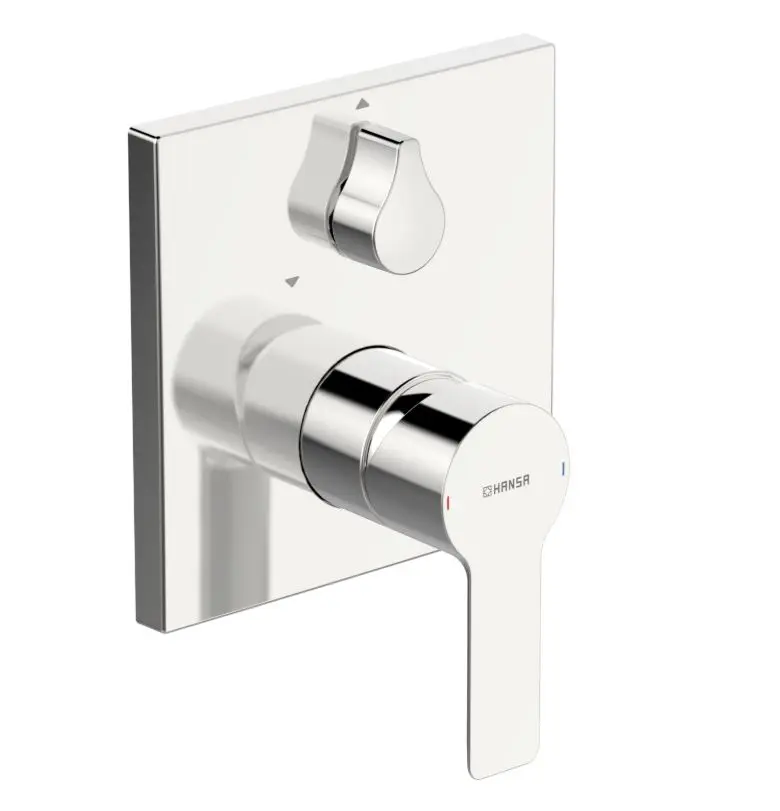 Hansa Ligna - vannas maisītājs - zemapmetuma, pārslēgs 2 patērētājiem, hroms 83859513