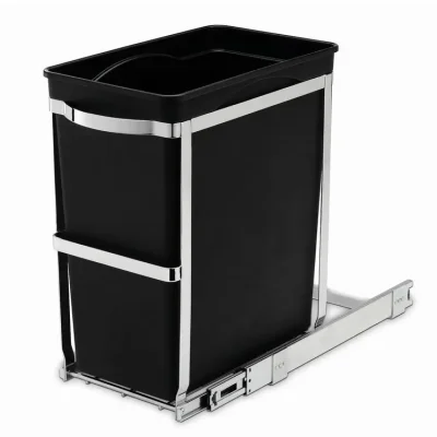 Simplehuman atkritumu tvertnes - iebūvēta atkritumu tvertne 30 l CW1124