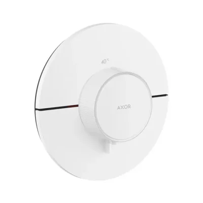 Axor ShowerSelect ID - zemapmetuma termostata maisītājs, HighFlow, matēti balts 36759700