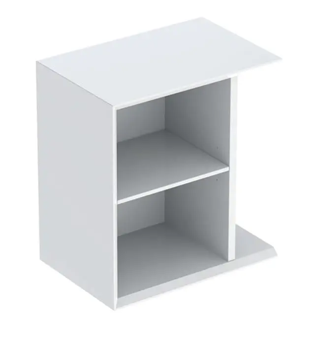 Geberit iCon - sānu skapis, 37x40x25 cm, atvērts, balts spīdīgs 502.324.01.1