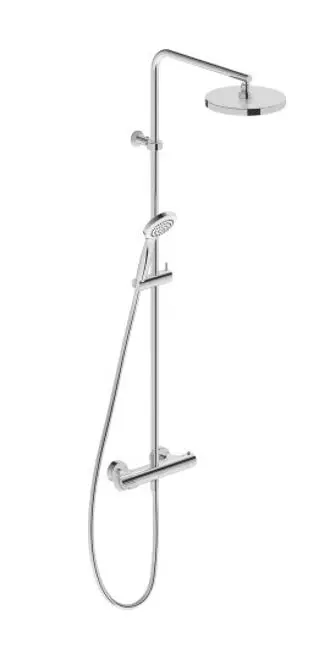 Duravit B.1 - dušas komplekts ar termostata maisītāju, hromēts B14280008010