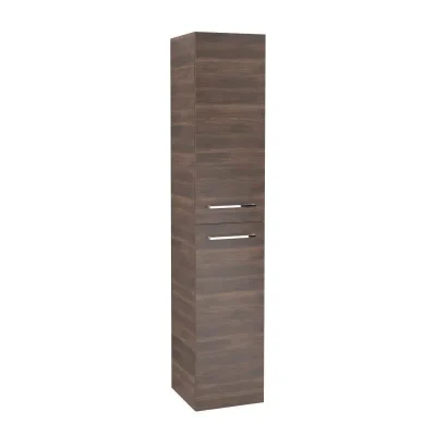 Villeroy & Boch Avento - augstais skapis 35x176x37 cm, 2 durvis, Arizona Oak A89400VH