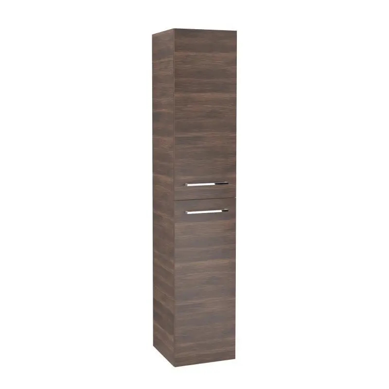Villeroy & Boch Avento - augstais skapis 35x176x37 cm, 2 durvis, Arizona Oak A89400VH