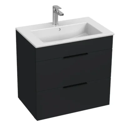 Jika Cube - apakšskapis ar izlietni 65x43x61 cm, antracīta matēts H4536021763521