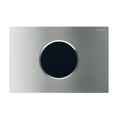 Geberit Sigma10 - elektroniskā vadības plate, tīkla barošana, matēts/pulēts nerūsējošais tērauds 115.906.SN.6