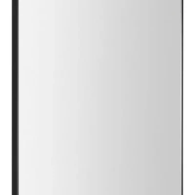 Sapho spogulis - spogulis Arowana rāmī, 60x80 cm, melns matēts AWB6080