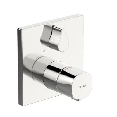 Hansa Living - termostata dušas maisītājs - zemapmetuma, hroms 81139562